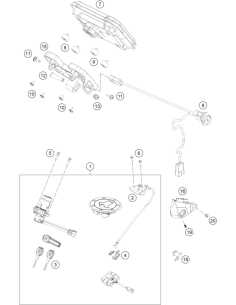Bushing, Speedometer Attachment (KTM/HVA/GG) 2