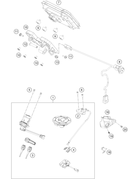 Bushing, Speedometer Attachment (KTM/HVA/GG)