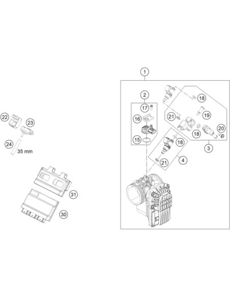 Engine Control Unit "ktkz (KTM/HVA/GG)