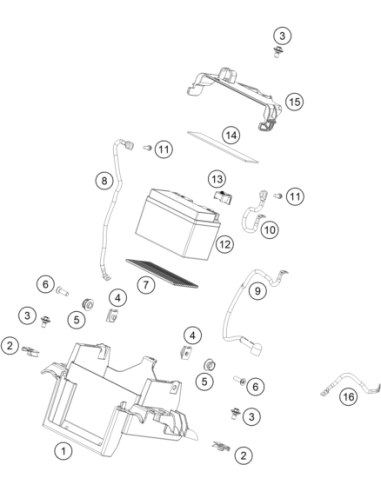 Cover Positive Pole (KTM/HVA/GG)