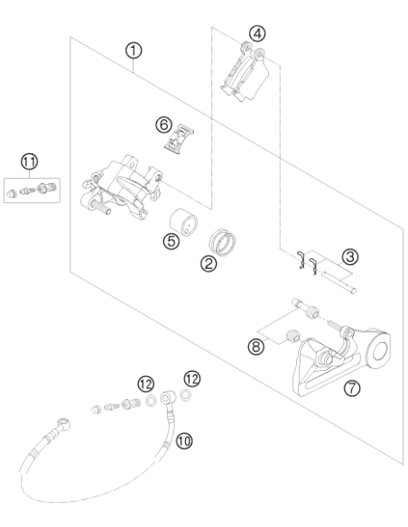 Bleeder Screw Cpl. 05 (KTM/HVA/GG)