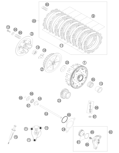 Bleeder Screw Cpl. 05 (KTM/HVA/GG)