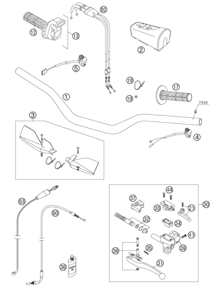 Starter Button 06 (KTM/HVA/GG)