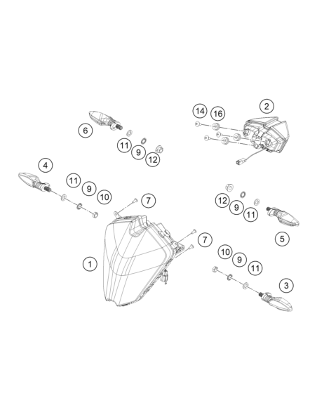 Tail Light (KTM/HVA/GG)
