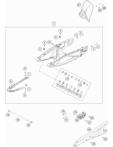 Bushing Shock Mounting (KTM/HVA/GG) St:60
