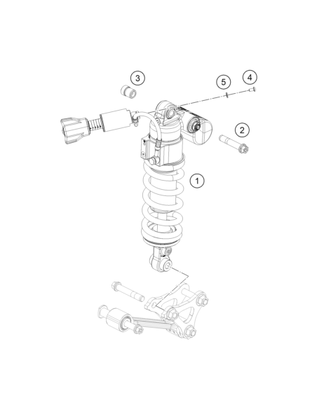 Bushing Shock Mounting (KTM/HVA/GG) St:60