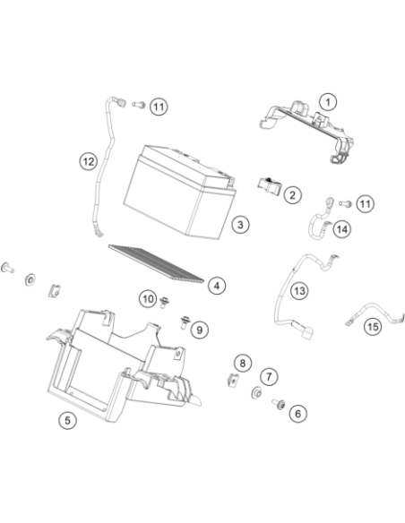 Mass Cable Starter-frame (KTM/HVA/GG)