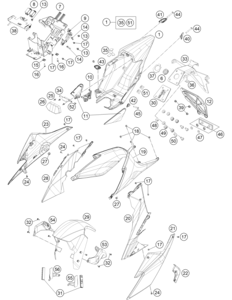Bracket FOR Reflector (KTM/HVA/GG)