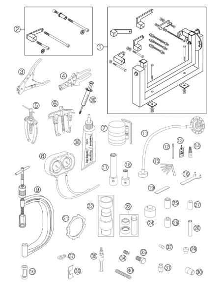 Loctite 243 Blue 5 ML (KTM/HVA/GG)