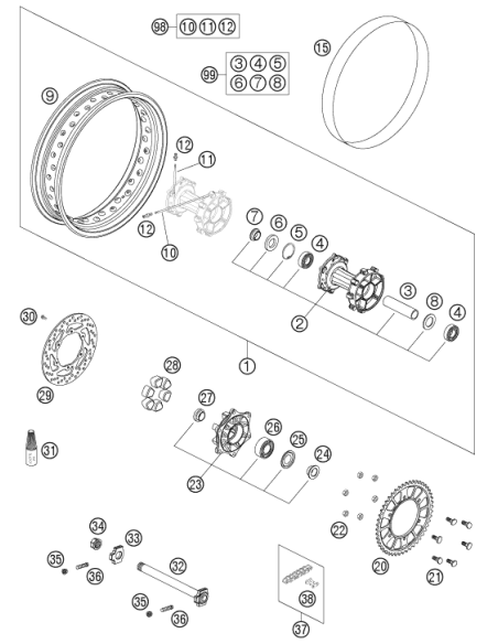 Loctite 243 Blue 5 ML (KTM/HVA/GG)