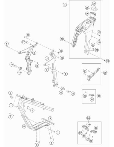 Adaptor NUT M10 (KTM/HVA/GG) St:70