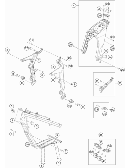 Adaptor NUT M10 (KTM/HVA/GG) St:70