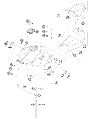 Special Screw M5x12 Isa30 ALU (KTM/HVA/GG)