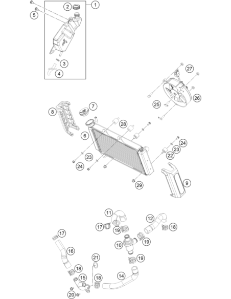 Special Screw M6x14 (KTM/HVA/GG)