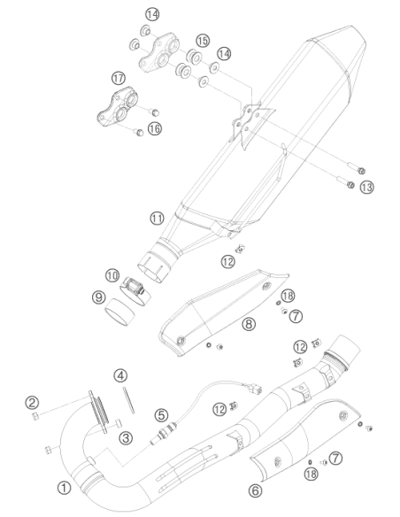 Clip NUT M5 (KTM/HVA/GG)