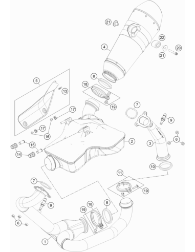 Clip NUT M5 (KTM/HVA/GG)