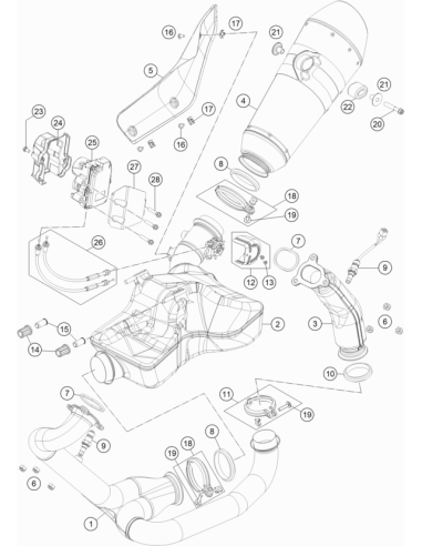 Clip NUT M5 (KTM/HVA/GG)