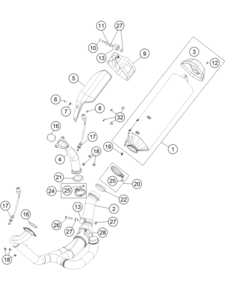 Clip NUT M5 (KTM/HVA/GG)