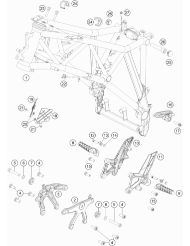 Clip NUT M5 (KTM/HVA/GG)