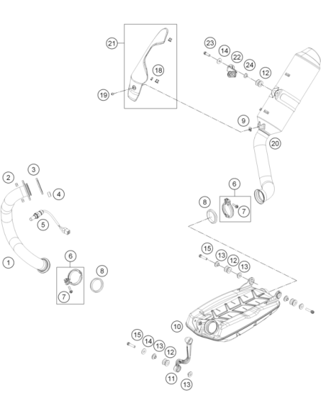 Clip NUT M5 (KTM/HVA/GG)