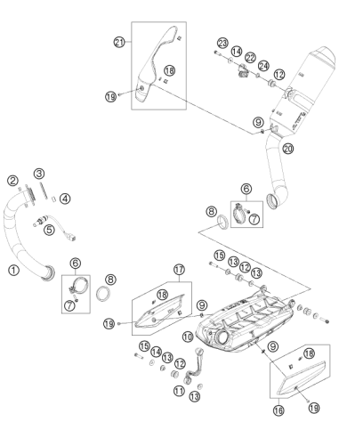 Clip NUT M5 (KTM/HVA/GG)