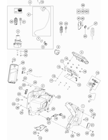 Special Screw M5x12 (KTM/HVA/GG)