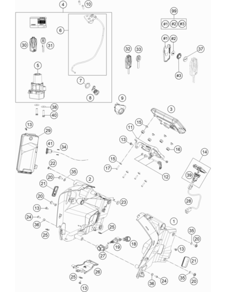 Special Screw M5x12 (KTM/HVA/GG)