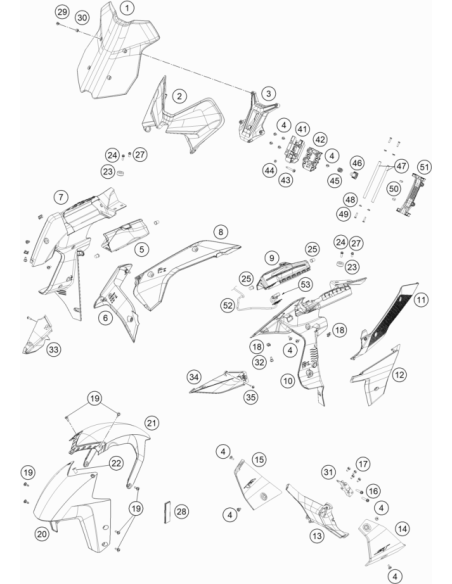 Special Screw M5x12 (KTM/HVA/GG)