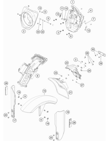 Special Screw M5x12 (KTM/HVA/GG)