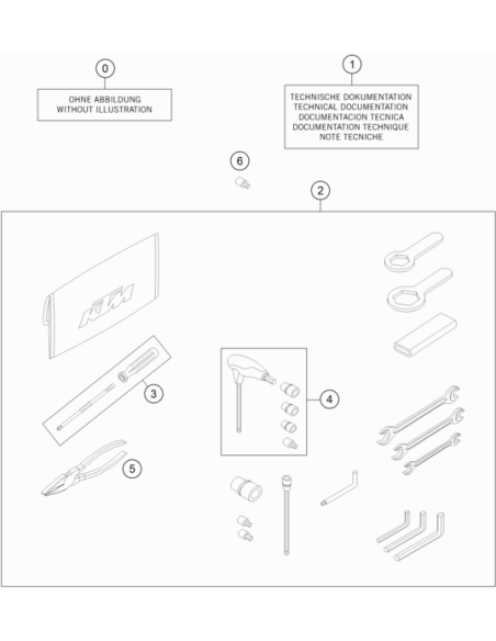 Screw FOR Expansion Tank (KTM/HVA/GG)