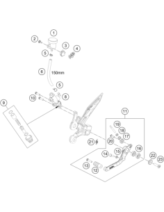 Screw, Reservoir (KTM/HVA/GG) 2