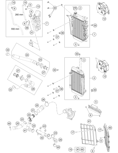 Screw K40x46/10 (KTM/HVA/GG)