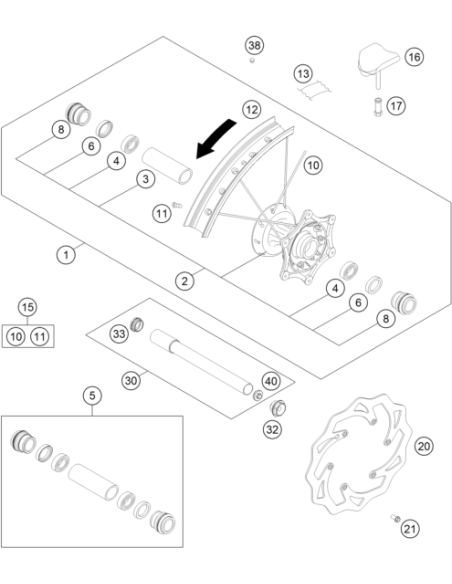 Plug Bushing Sw17 '12 (KTM/HVA/GG)