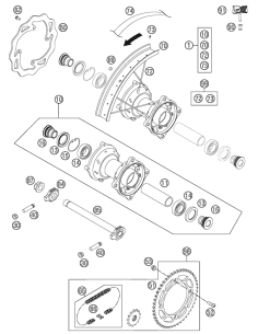 Bear.spacer Tube ´12 (KTM/HVA/GG)
