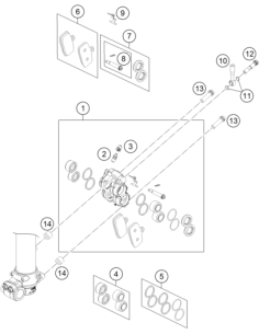 Brake Pads Front 12 (KTM/HVA/GG)