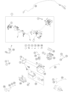 Wiring Harness Cmpl. Freeride 2020 (KTM/HVA/GG)