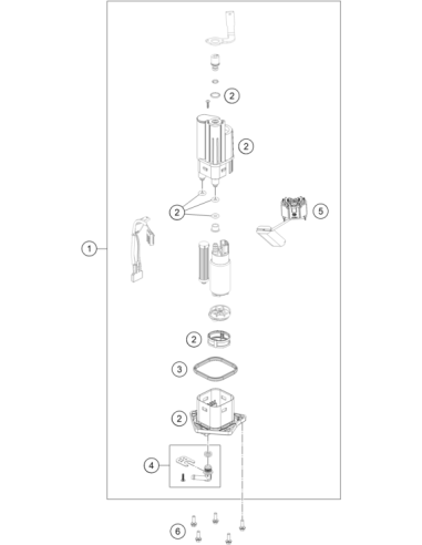 Hydraulic Connector Cpl. (KTM/HVA/GG)
