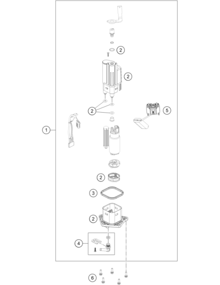 Hydraulic Connector Cpl. (KTM/HVA/GG)