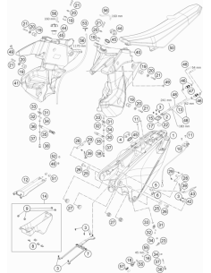 Bracket Rubber FOR Battery (KTM/HVA/GG)
