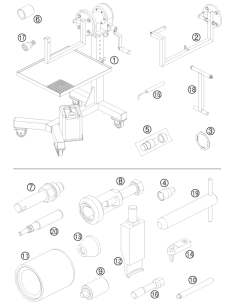 Plug IN Fuse Piston PIN (KTM/HVA/GG)