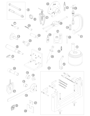 Gear Segment Cpl. (KTM/HVA/GG)