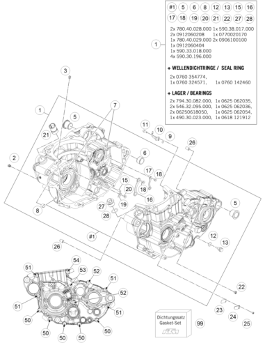 Retaining Plate F. CS Bearing (KTM/HVA/GG) St:70