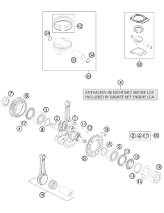 Primary Gear 36t. (KTM/HVA/GG) St:60