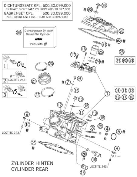 Temperature Sensor Water 07 (KTM/HVA/GG)