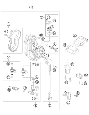 Screw Shoulder (KTM/HVA/GG)