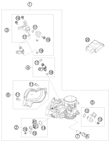 Screw Shoulder (KTM/HVA/GG)