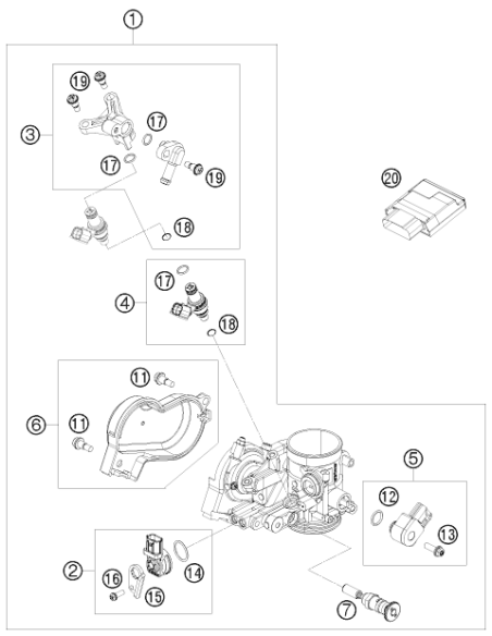 Screw Shoulder (KTM/HVA/GG)