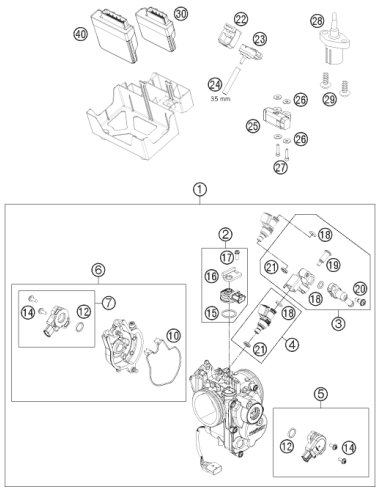 O-ring (KTM/HVA/GG)
