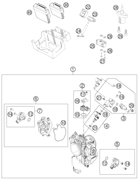 O-ring (KTM/HVA/GG)