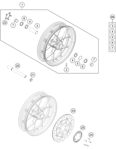 Brake Disc D=320 (KTM/HVA/GG)